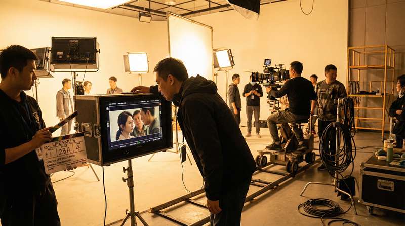 菠萝视频影视传媒制作现场